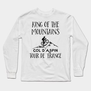 Col D`Aspin Tour de France For The Cycling Fans Long Sleeve T-Shirt